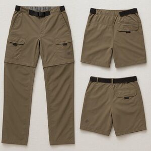 Eastern Mountain Sports Convertible Hiking Pants | 2-in-1 Cargo Shorts  Size 34L